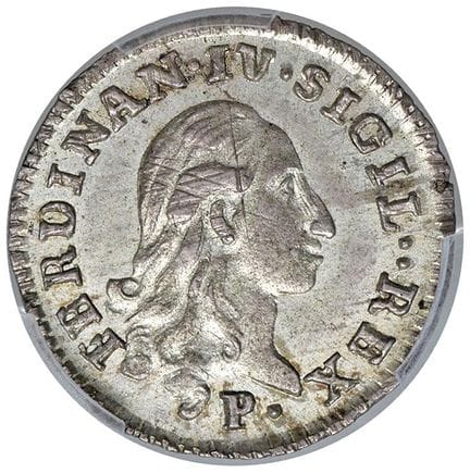 NAPLES Neapolitan Republic (1799) 10-Grana Carlino