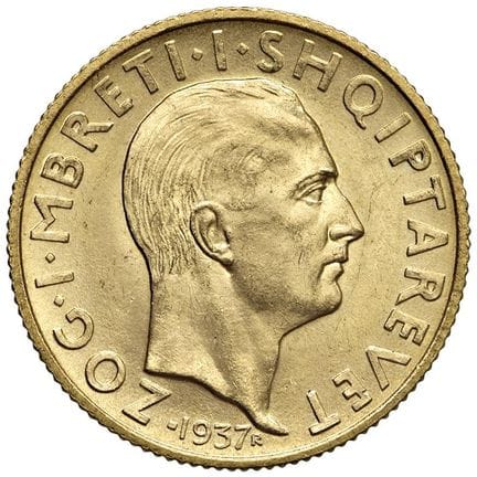 Monedas extranjeras - ALBANIA Amet Zogu (1925-1939