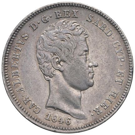 Collection Caruso - Carlo Alberto (1831-1849) 2 li