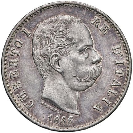 Caruso Collection - Umberto I (1878-1900) Lira 188