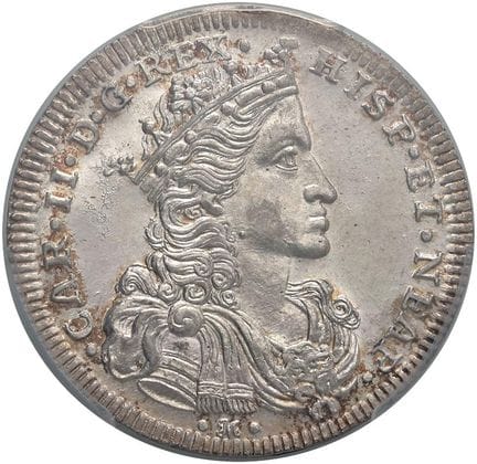 Italian Mints - NAPOLI Carlo II d'Asburgo (1674-17
