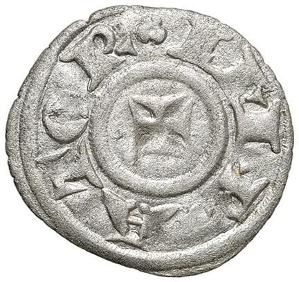 意大利钱币——特伦托 帝国波德斯塔币或匿名主教币（1235-1255） 小币——Biaggi 269