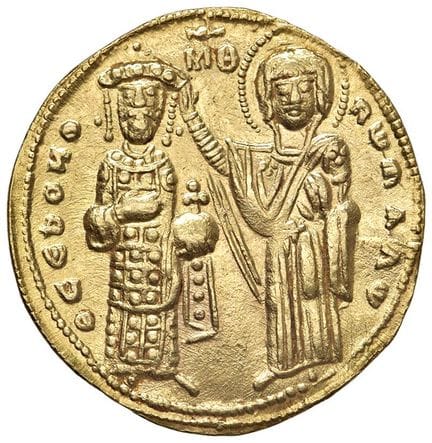 Monedas bizantinas - Romano III Argiro (1028-1034)
