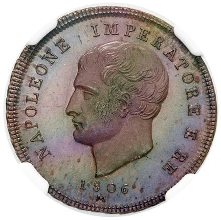 Italian Mints - MILANO Napoleone I (1805-1814) 2 C