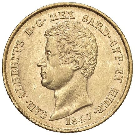 Collection Caruso - Carlo Alberto (1831-1849) 20 l