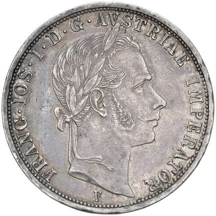 意大利钱币——威尼斯 弗朗切斯科·朱塞佩一世·哈布斯堡-洛林（1848-1866） 1860年2菲奥