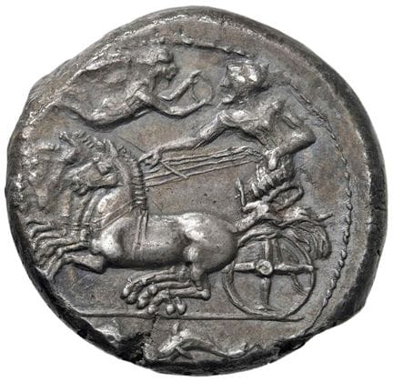 Monedas griegas - § ITALIA SICILIA Siracusa Segund