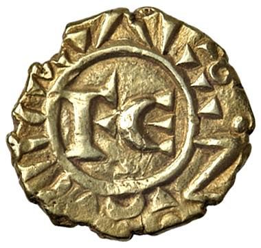 Colección de lemas de monedas de oro suevas - MESS