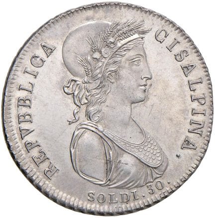 Italian Mints - MILANO Repubblica cisalpina (1800-