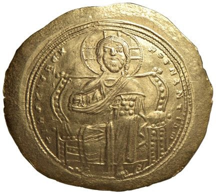 Monedas bizantinas - Constantino IX Monomaco (1042