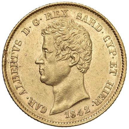 Collection Caruso - Carlo Alberto (1831-1849) 20 l
