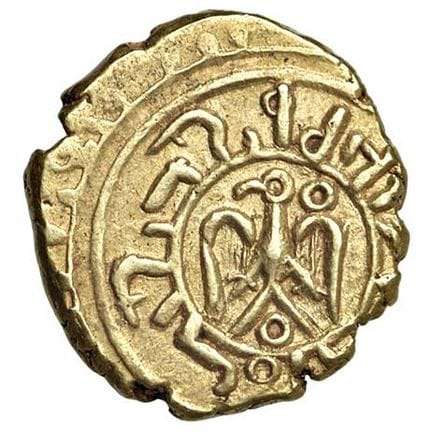 Colección de lemas de monedas de oro suevas - MESS