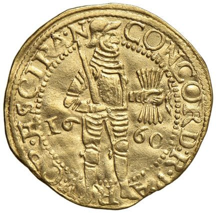 Foreign coins - PAESI BASSI OLANDA Ducato 1660 - A