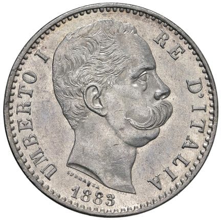 Caruso Collection - Umberto I (1878-1900) 2 Lire 1
