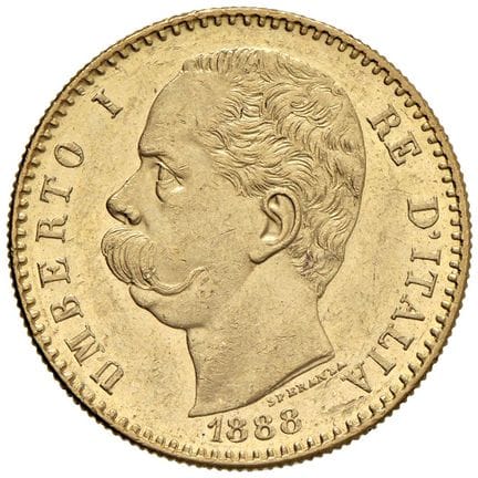 Collection Caruso - Umberto Ier (1878-1900) 50 lir