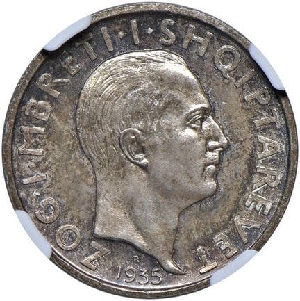 Monedas extranjeras - *ALBANIA Amet Zogu (1925-193