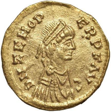 Monedas imperiales romanas - § Zenón (476-491) Mil
