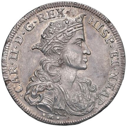 Italian Mints - NAPOLI Carlo II d'Asburgo (1674-17