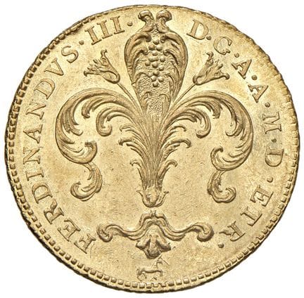 意大利钱币——佛罗伦萨 洛林王朝的费迪南多三世（1790-1801） 1797年“Ruspone”币