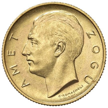 Monedas extranjeras - ALBANIA Amet Zogu (1925-1939