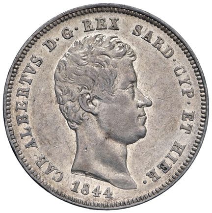 Collection Caruso - Carlo Alberto (1831-1849) 2 li
