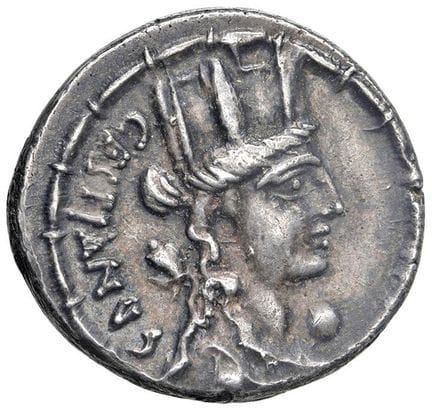 Monedas romanas de la República - § M. Plaetorius 