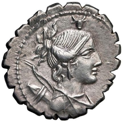 Monedas romanas de la República - § A. Postumio Al