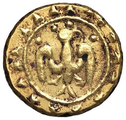 Colección de lemas de monedas de oro suevas - MESS