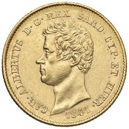 Collection Caruso - Carlo Alberto (1831-1849) 20 l