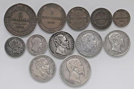 Colección Caruso - Vittorio Emanuele II, rey elect