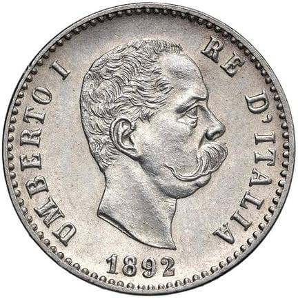 Caruso Collection - Umberto I (1878-1900) 50 Cente