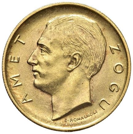 Monedas extranjeras - ALBANIA Amet Zogu (1925-1939