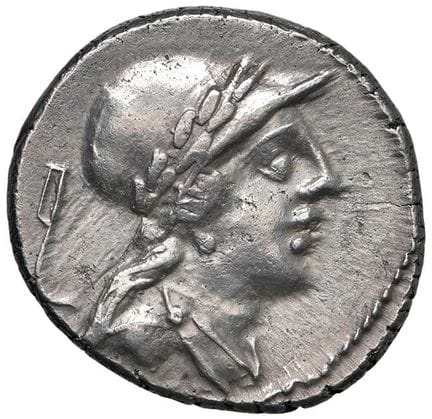 Monedas romanas de la República - § M. Volteius M.