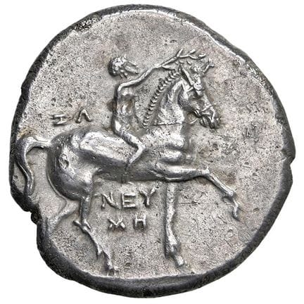 Monedas griegas - § ITALIA APULIA Tarento (280-272