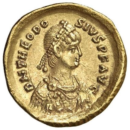 Monedas imperiales romanas - § Teodosio II (408-45