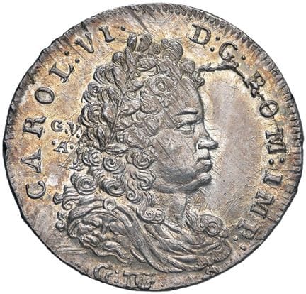 Italian Mints - NAPOLI Carlo VI d'Asburgo (1711-17