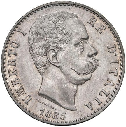 Caruso Collection - Umberto I (1878-1900) 2 Lire 1
