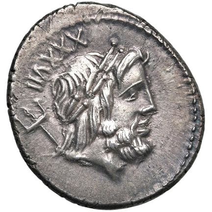 Monedas romanas de la República - § L. Lucretius T