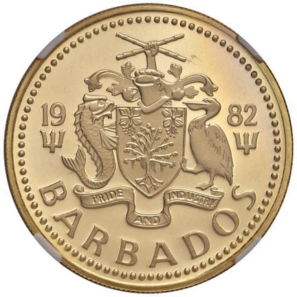 Monedas Extranjeras - BARBADOS Isabel II (1952-202
