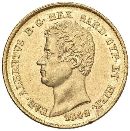 Collection Caruso - Carlo Alberto (1831-1849) 20 l