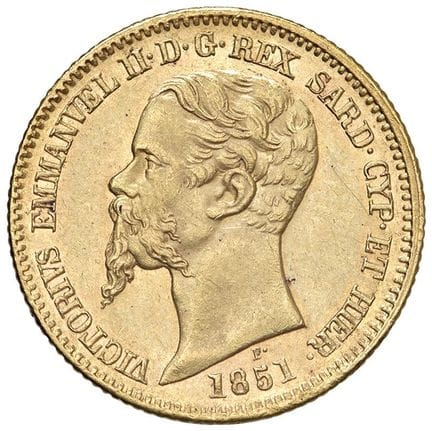 Collection Caruso - Vittorio Emanuele II (1849-186