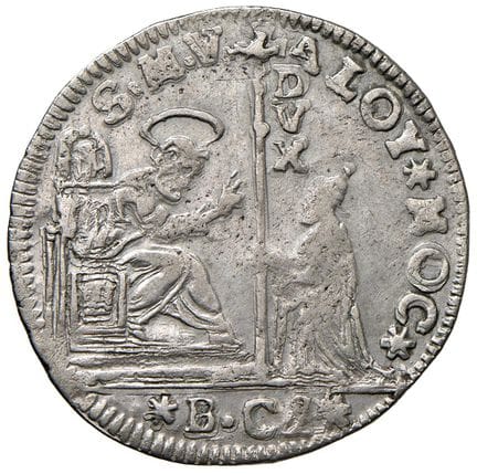 意大利钱币——威尼斯 阿尔维塞二世·莫切尼戈（1700-1709） 达尔马提亚和阿尔巴尼亚流通的40
