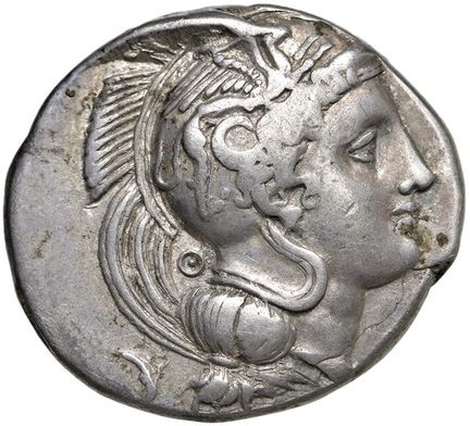 Monedas griegas - § ITALIA, LUCANIA, Velia (340-33