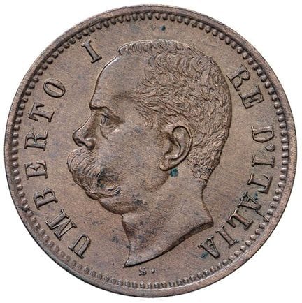 Caruso Collection - Umberto I (1878-1900) 2 Centes