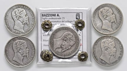 Colección Caruso - Vittorio Emanuele II (1849-1861
