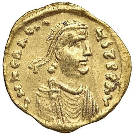 Monedas bizantinas - Heraclio (610-641) Constantin