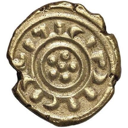 Colección de lemas de monedas de oro suevas - MESS
