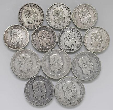 Colección Caruso - Vittorio Emanuele II (1861-1878