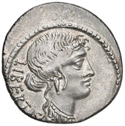 Monedas romanas de la República - § M. Iunius Brut