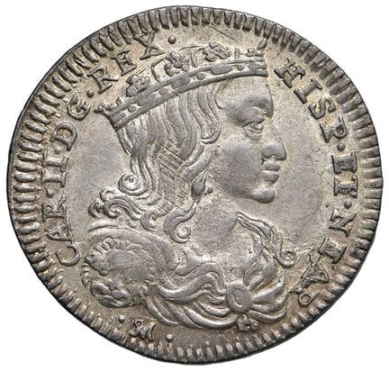 Italian Mints - NAPOLI Carlo II d'Asburgo (1674-17